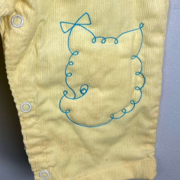 NWT Vintage Thomas yellow and blue overalls size 18months - Picture 2 of 7